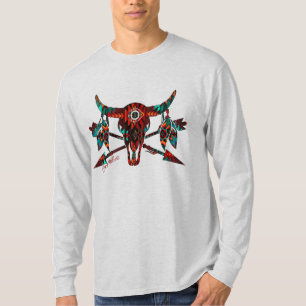 Buffalo Skull And Arrows T-Shirt
