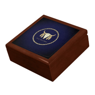 Buffalo Skull  Gift Box