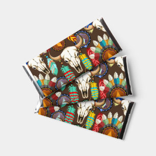 Buffalo Skull Native American Emblem Hershey Bar Favors