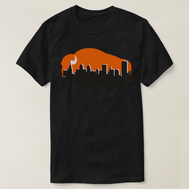 Buffalo Skyline Bandits T-Shirt (Design Front)