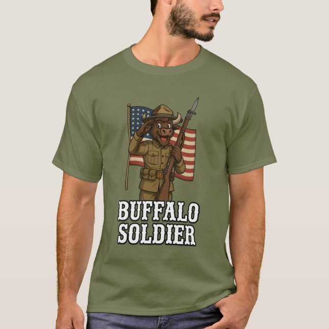 Buffalo Soldier T-Shirt (Front)
