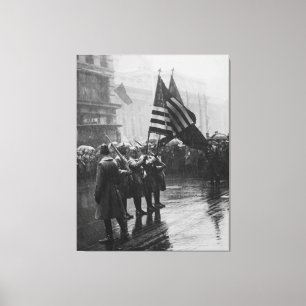 Buffalo Soldiers 367th Infantry African American Canvas Print