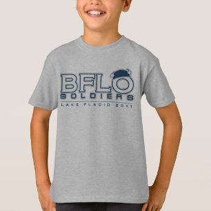 Buffalo Soldiers Lacrosse Kid's T-Shirt Design 2