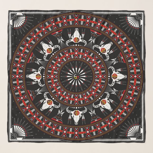Buffalo Spirit scarf (Front)