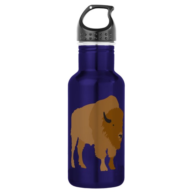 Buffalo Stainless Steel Water Bottle (Front)