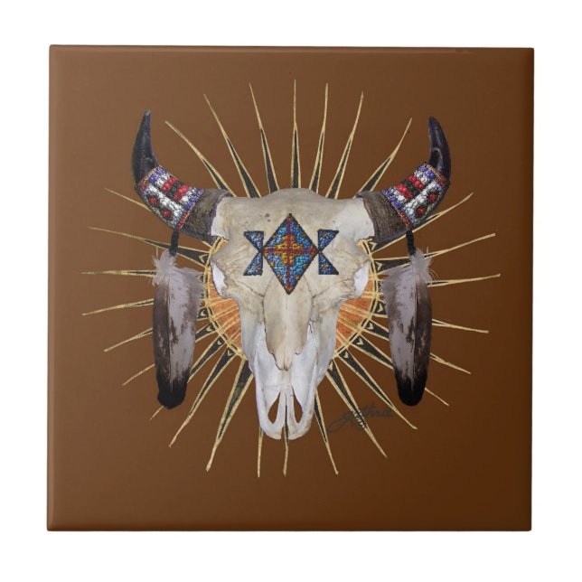 Buffalo Star Tile (Front)