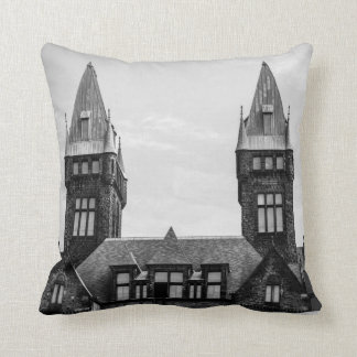 Buffalo State Psychiatric Hospital Throw Pillow