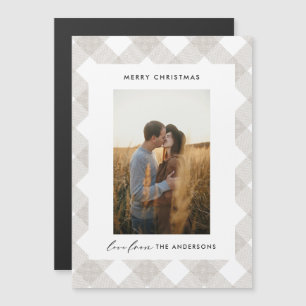 Buffalo tartan modern natural 1 photo Christmas Ho