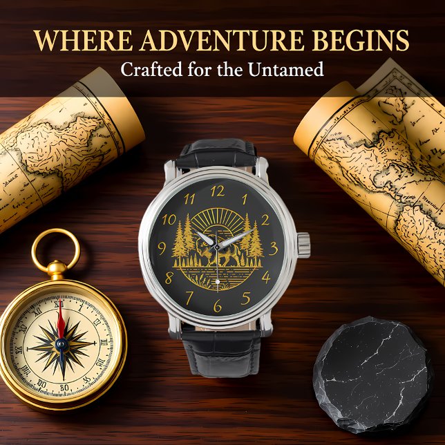 Buffalo Walking by the River at Sunset Watch (Creator Uploaded)