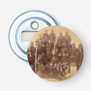 Buffalo Warriors: American Black Fighting Cavalry Bottle Opener