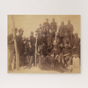 Buffalo Warriors: American Black Fighting Cavalry Jigsaw Puzzle