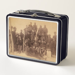 Buffalo Warriors: American Black Fighting Cavalry Metal Lunch Box