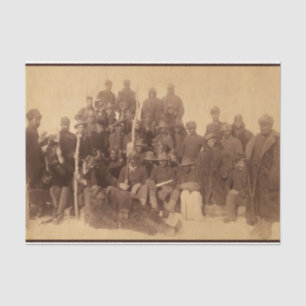 Buffalo Warriors: American Black Fighting Cavalry Tissue Paper