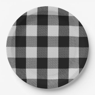 Buffalo White Paper Plates