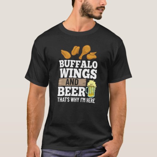 Buffalo Wings Fried Chicken Hot Wing Sauce  1 T_Shirt