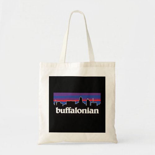 BUFFALONIAN Buffalo NY skyline new york 716 bflo Tote Bag