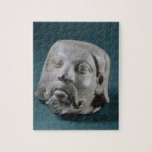 Buffed sandstone head of a foreigner, Sarnath, 3rd Jigsaw Puzzle