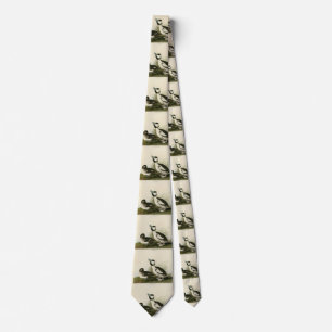 Buffel-headed Duck from Audubon's Birds of America Neck Tie