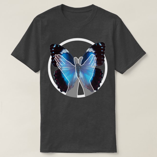 Bufferfly Sign T-Shirt (Design Front)