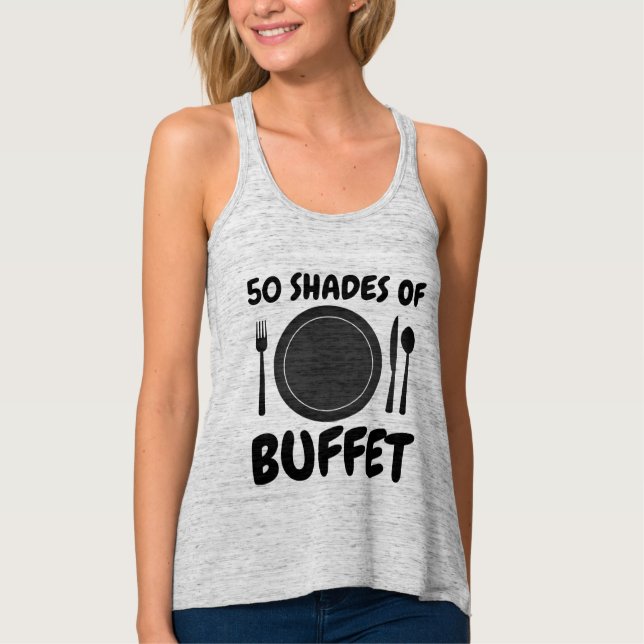 BUFFET Lover, Foodie T-shirts (Front)