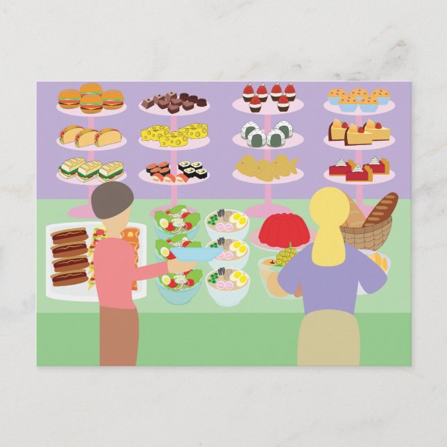Buffet Postcard (Front)