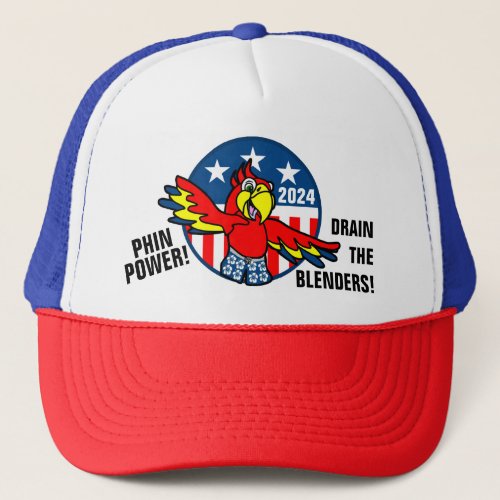 Buffett 2024 PHin Power Trucker Hat