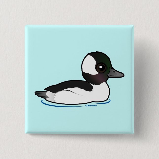 Bufflehead Button (Front)