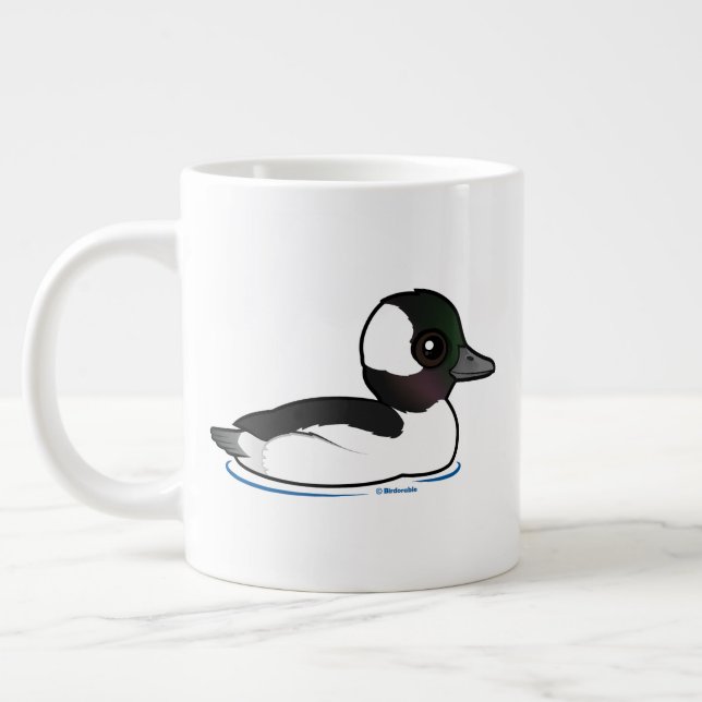 Bufflehead Giant Coffee Mug (Left)