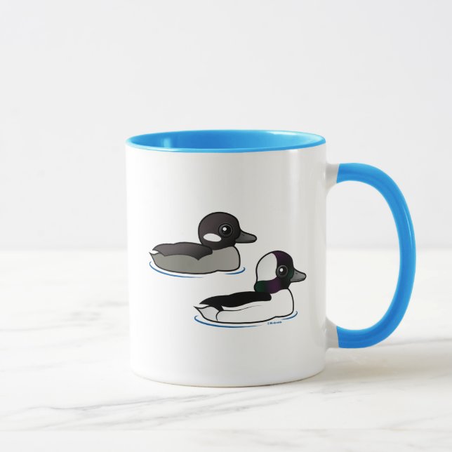 Bufflehead Pair Mug (Right)
