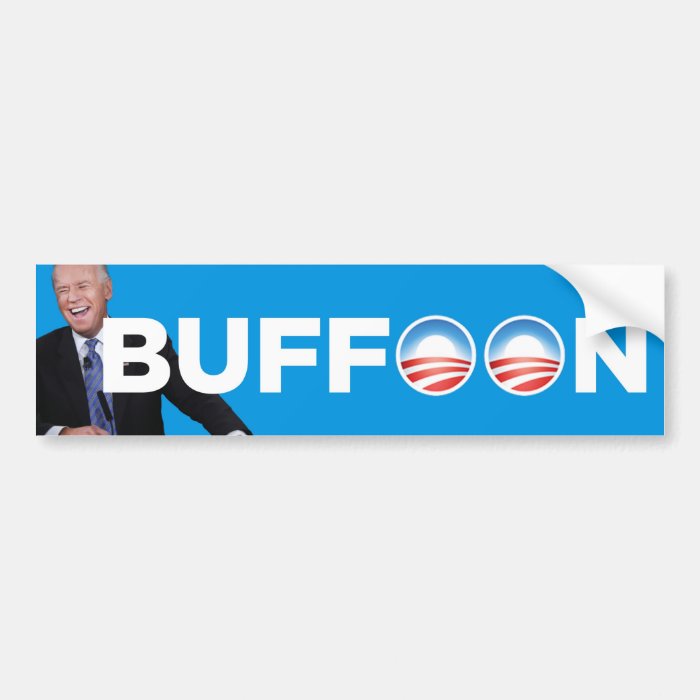 BUFFOON Anti Biden Bumper Sticker