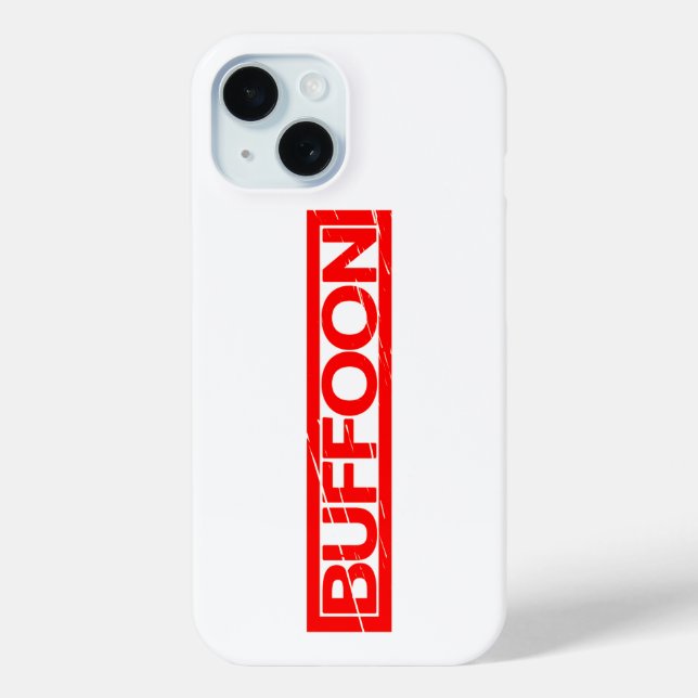 Buffoon Stamp Case-Mate iPhone Case (Back)