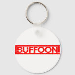 Buffoon Stamp Keychain