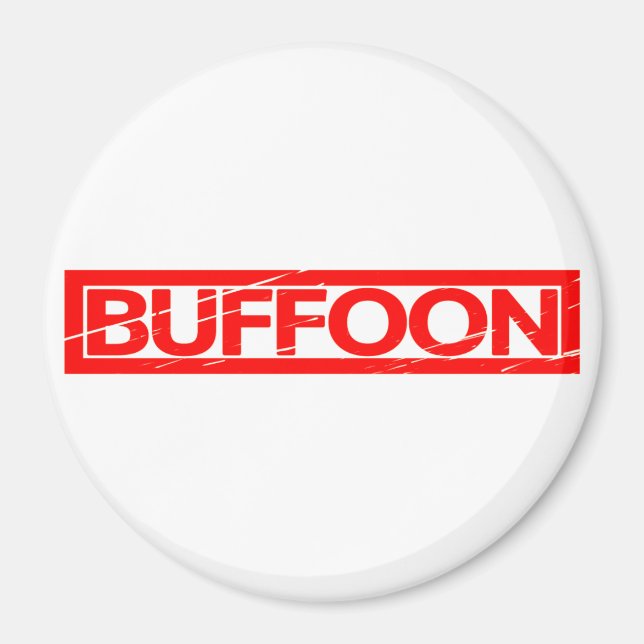 Buffoon Stamp Magnet (Front)