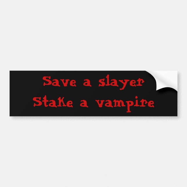 Buffy bumper fans sticker (Front)