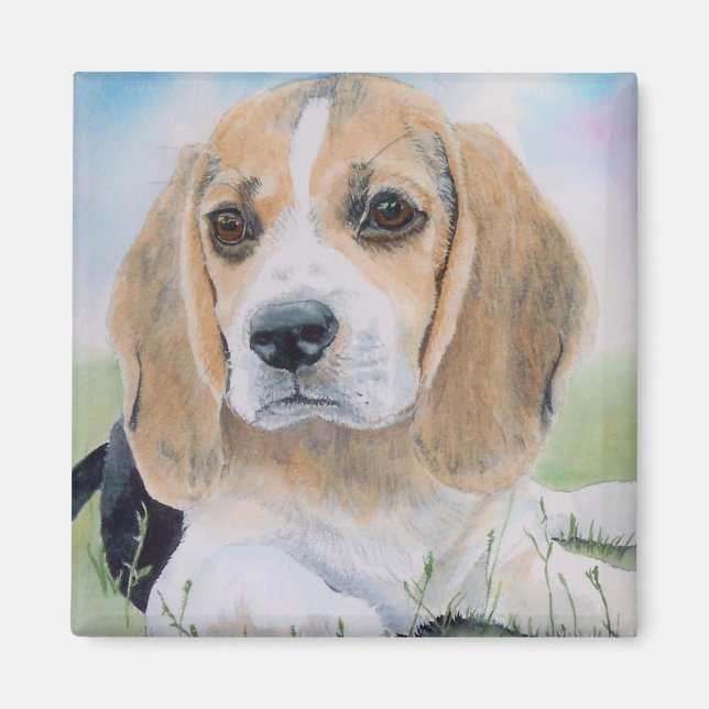 Buffy the Beagle Magnet (Front)