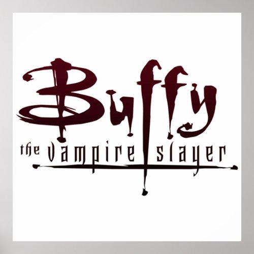 Buffy The Vampire Slayer  Blood lust Poster