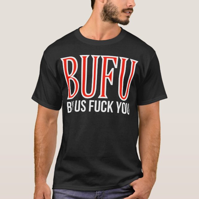 Bufu Hip Hop Movie Classic Pothead Pothead Movie v T-Shirt (Front)