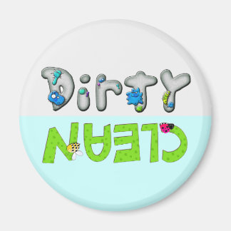 Bug and Germ Clean Dirty Dishwasher Magnet