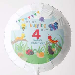 Bug Birthday Cute Balloon