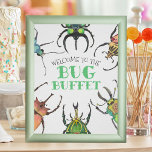 Bug Buffet Party Food Table Frameable Poster at Zazzle