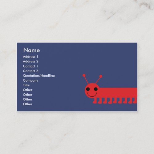 Bug - Business Business Card Template