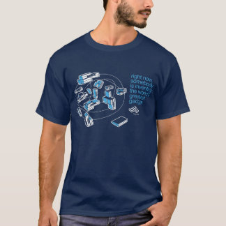 BUG Cloud T-Shirt - blue