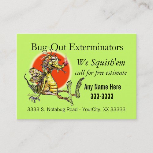 Bug-Fix Business Cards