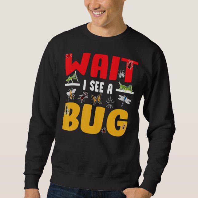Bug For Men Women Insect Ladybug Science Entomolog Sweatshirt (Front)