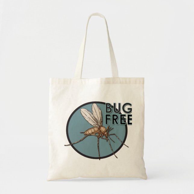 Bug Free - Budget Tote Bag (Front)