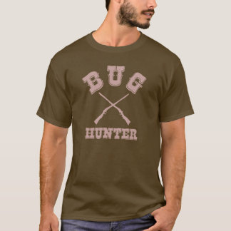 BUG HUNTER - Brown Western Style Test Engineer Tee