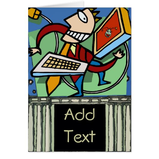 Bug In Computer (Front)