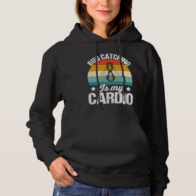 Bug  Insect Science  Bug Catching is my Cardio  15 Hoodie (Front)