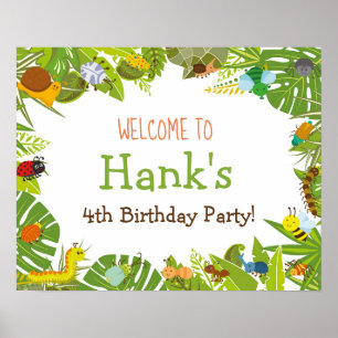 Bug Insect Welcome Sign