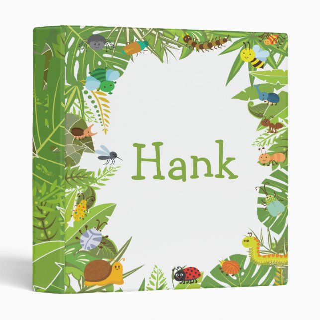 Bug Insects Binder (Front/Spine)